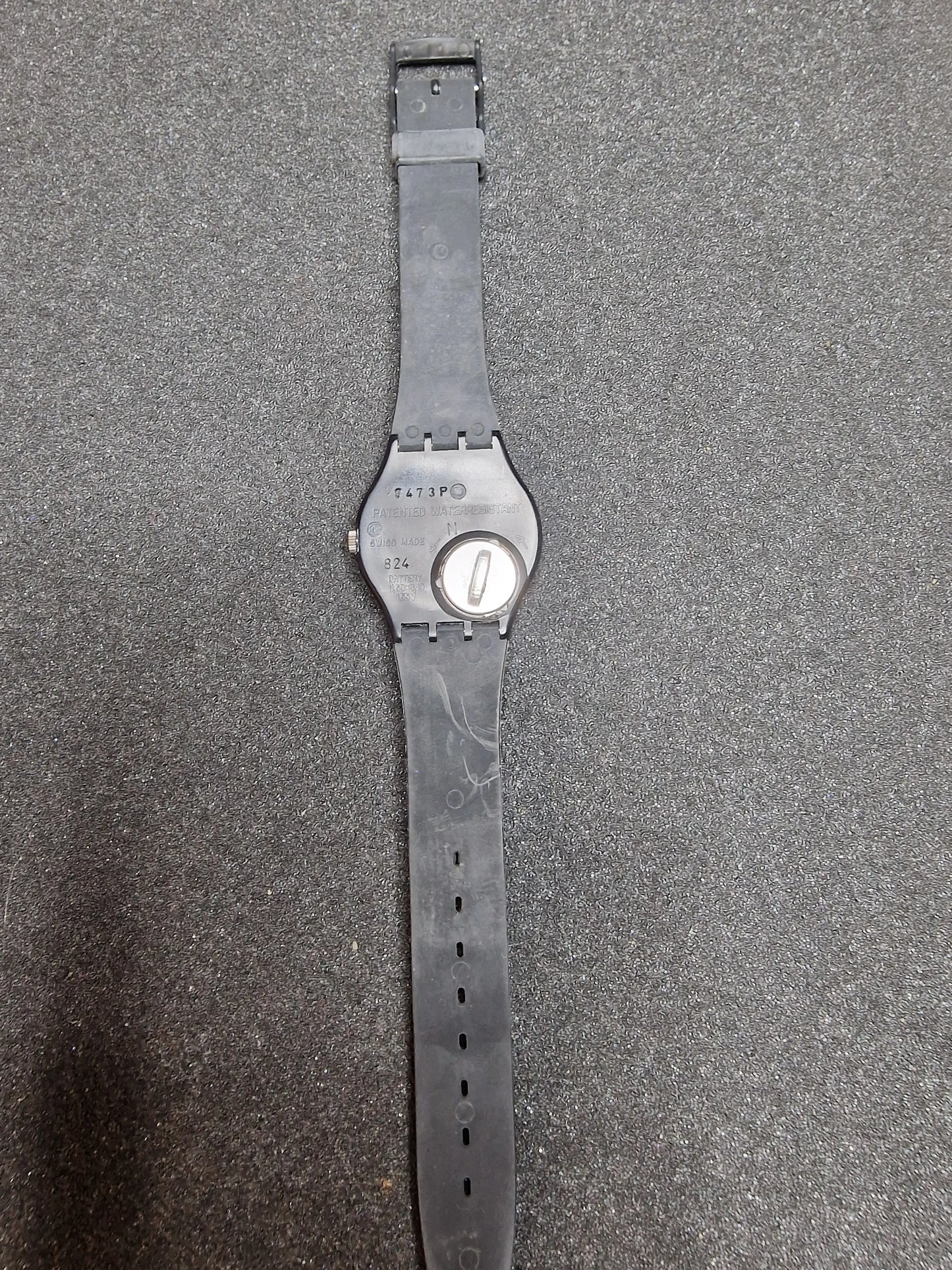 🖤 Swatch GB119 “Marmorata” (1987) – Marble Effect Classic