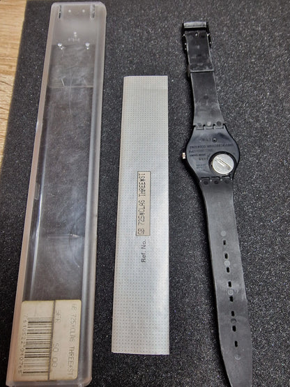 🕰️ Swatch GB725 “Classic” (1986) – Rare Early Day-Date Model