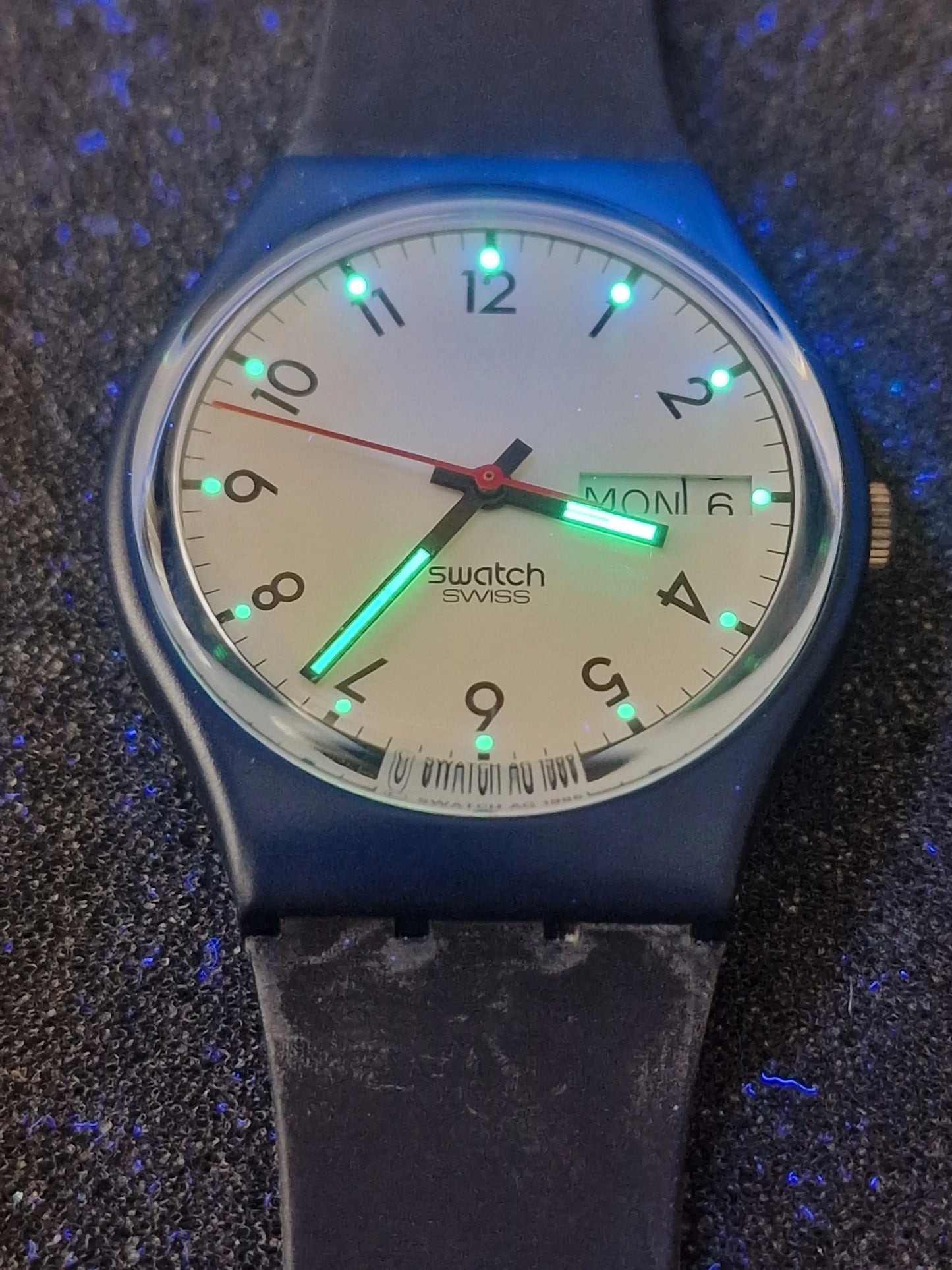 🕰️ Swatch GB709 “Classic Two” (1987) – Timeless Minimalism