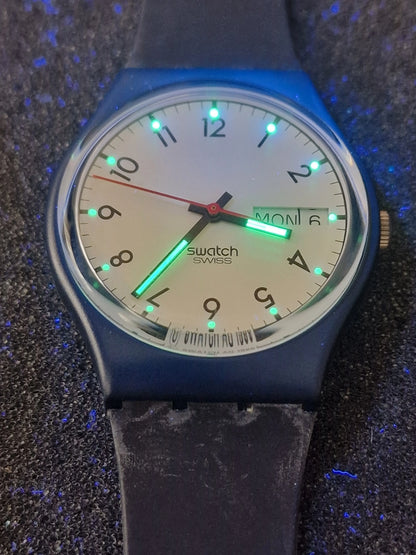 🕰️ Swatch GB709 “Classic Two” (1987) – Timeless Minimalism