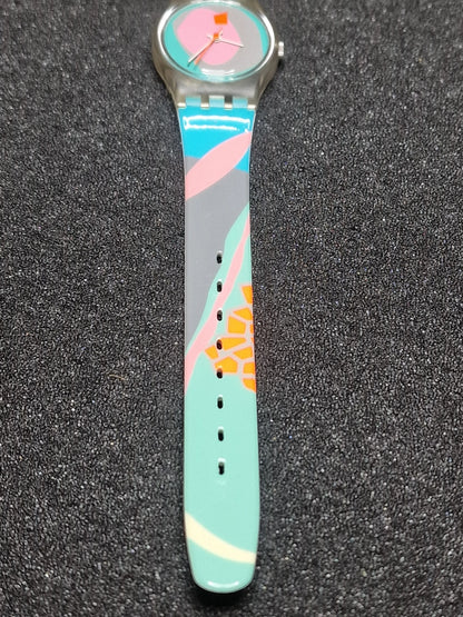 💖 Swatch LK109 “Luna di Capri” (1987) – Playful Italian Summer Design
