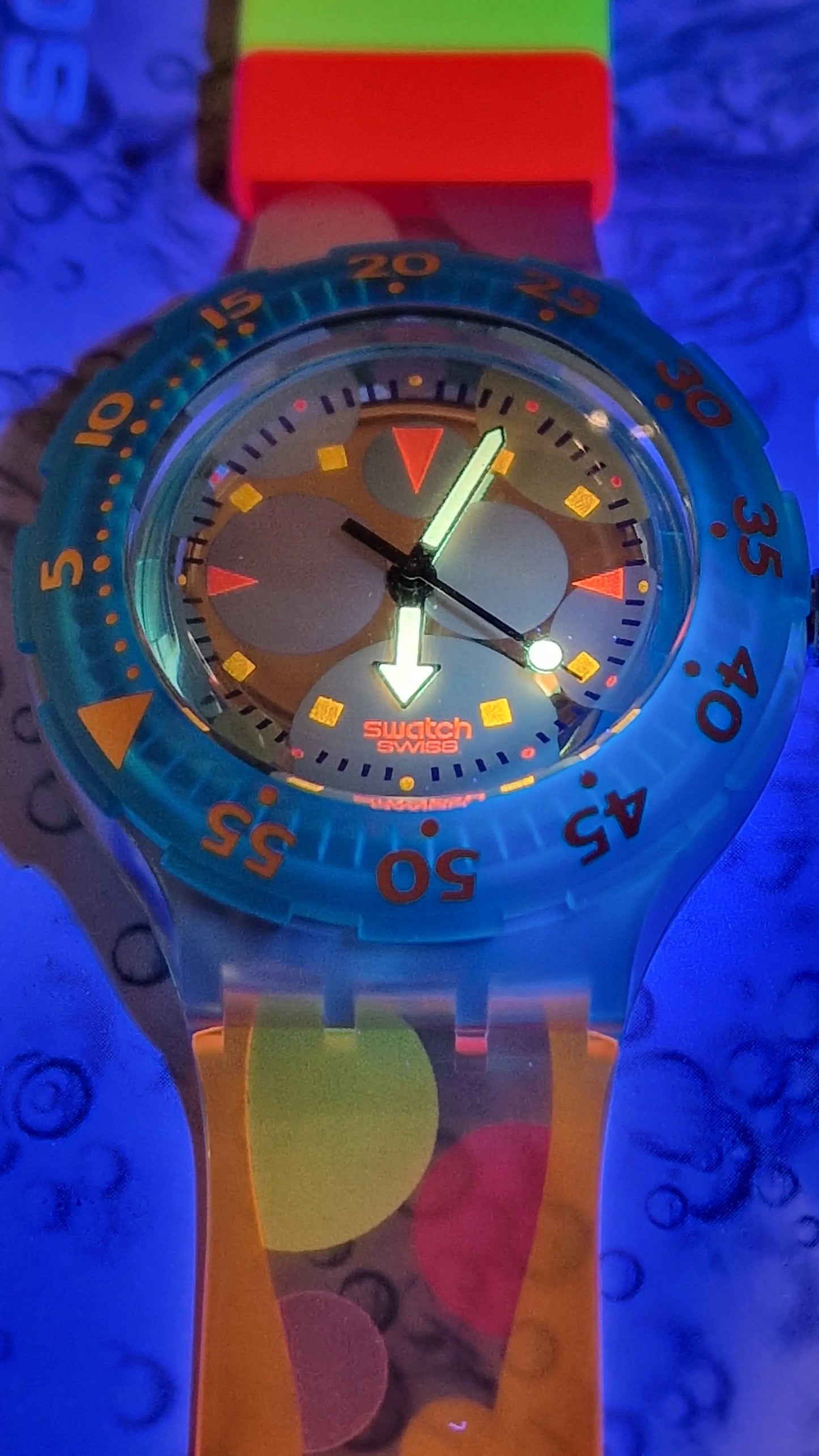 Swatch Scuba 200 “Sea Grapes” SDK105 (1992)