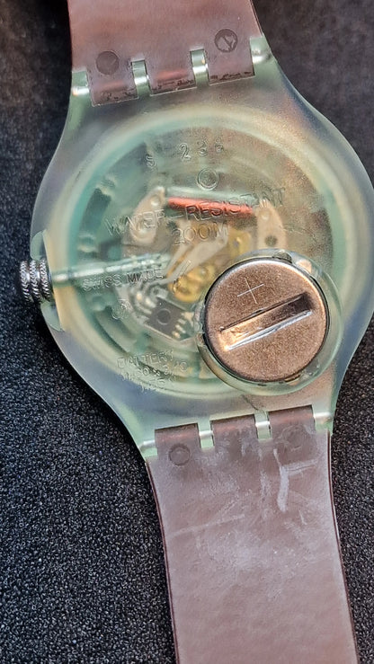 Swatch Scuba SDN103 “Spray Up” – 1992 Vintage Diver (200m WR)