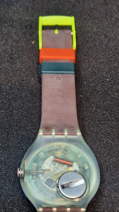 Swatch Scuba SDN103 “Spray Up” – 1992 Vintage Diver (200m WR)