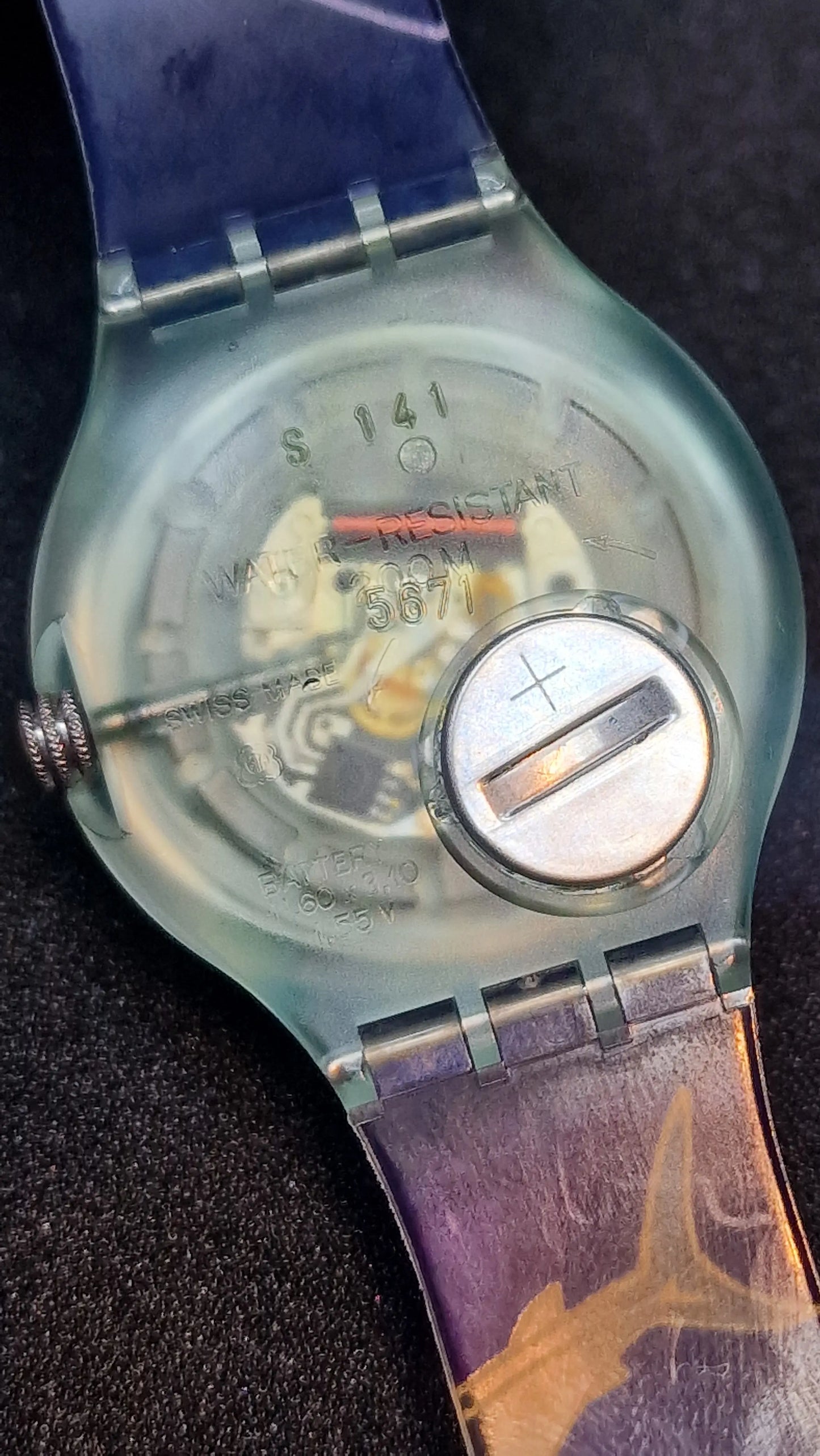 🦈 Swatch Scuba 200 – SDN101 Happy Fish (1991) 🎉