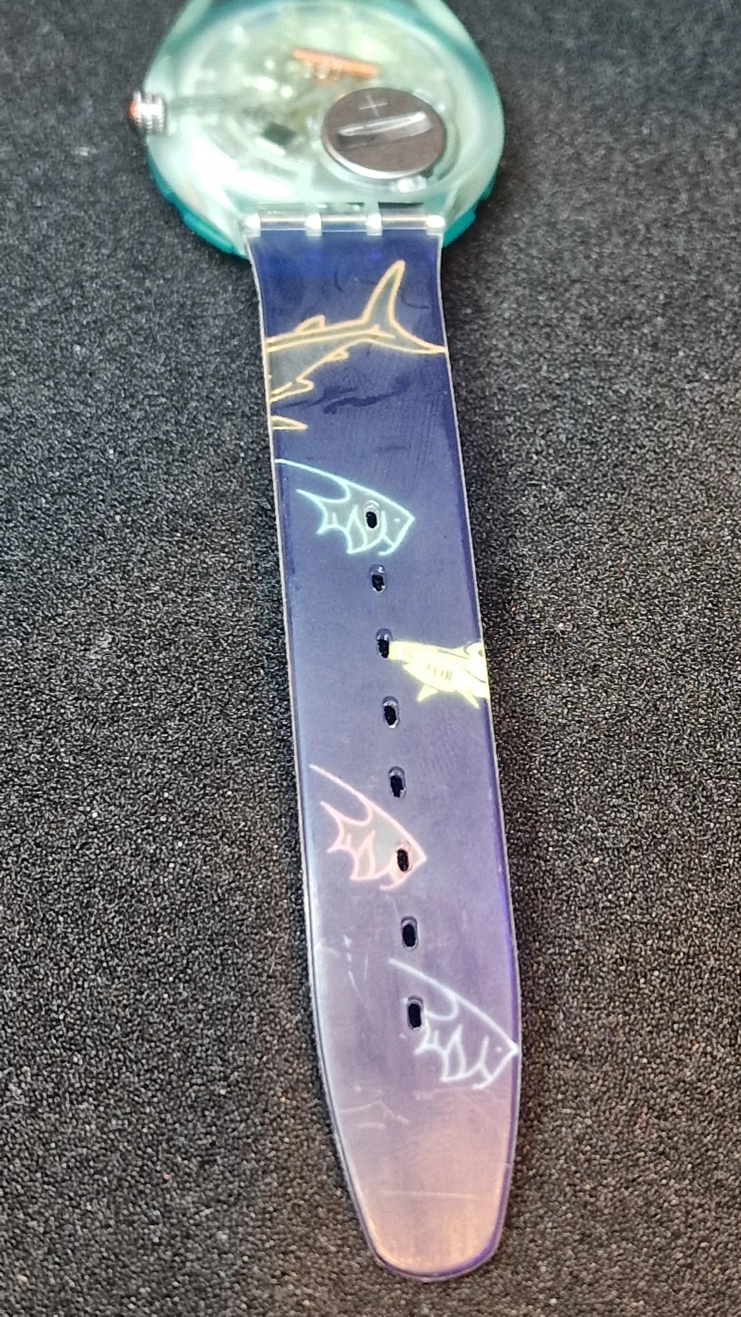 🦈 Swatch Scuba 200 – SDN101 Happy Fish (1991) 🎉