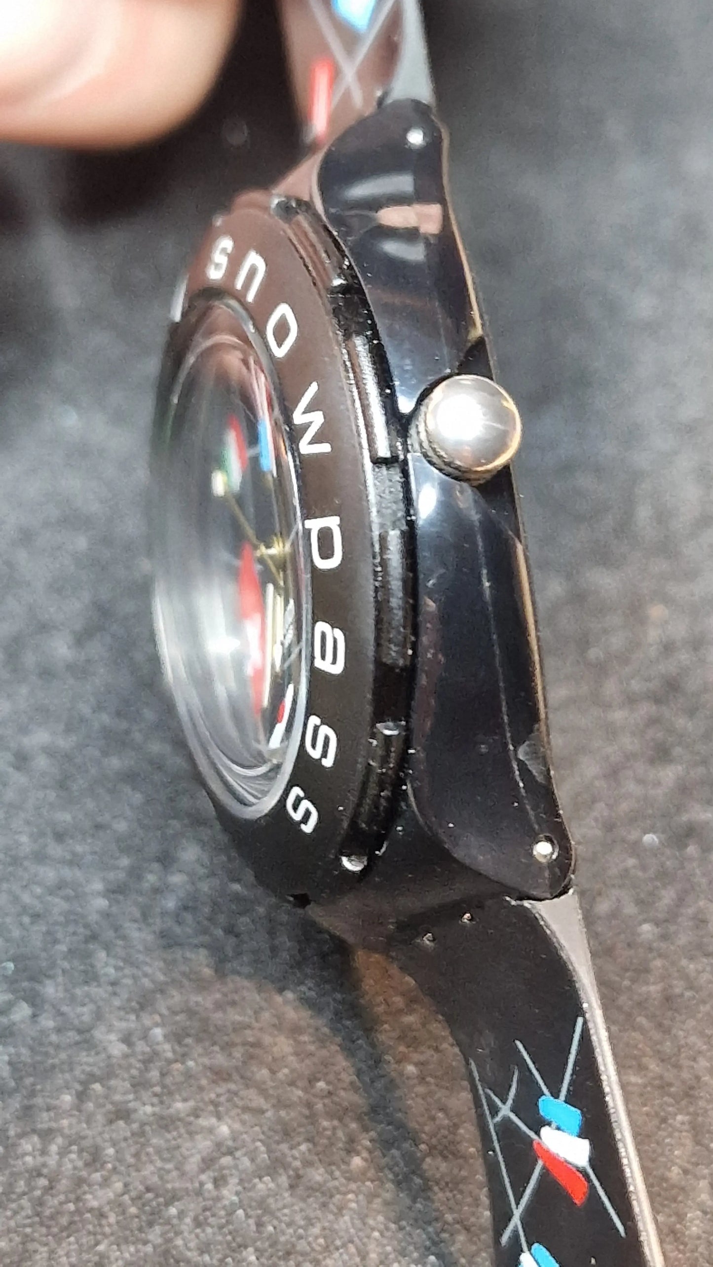 🏔️ Swatch Scuba SHB102 – Swiss Ski Team / Swissair (1998)