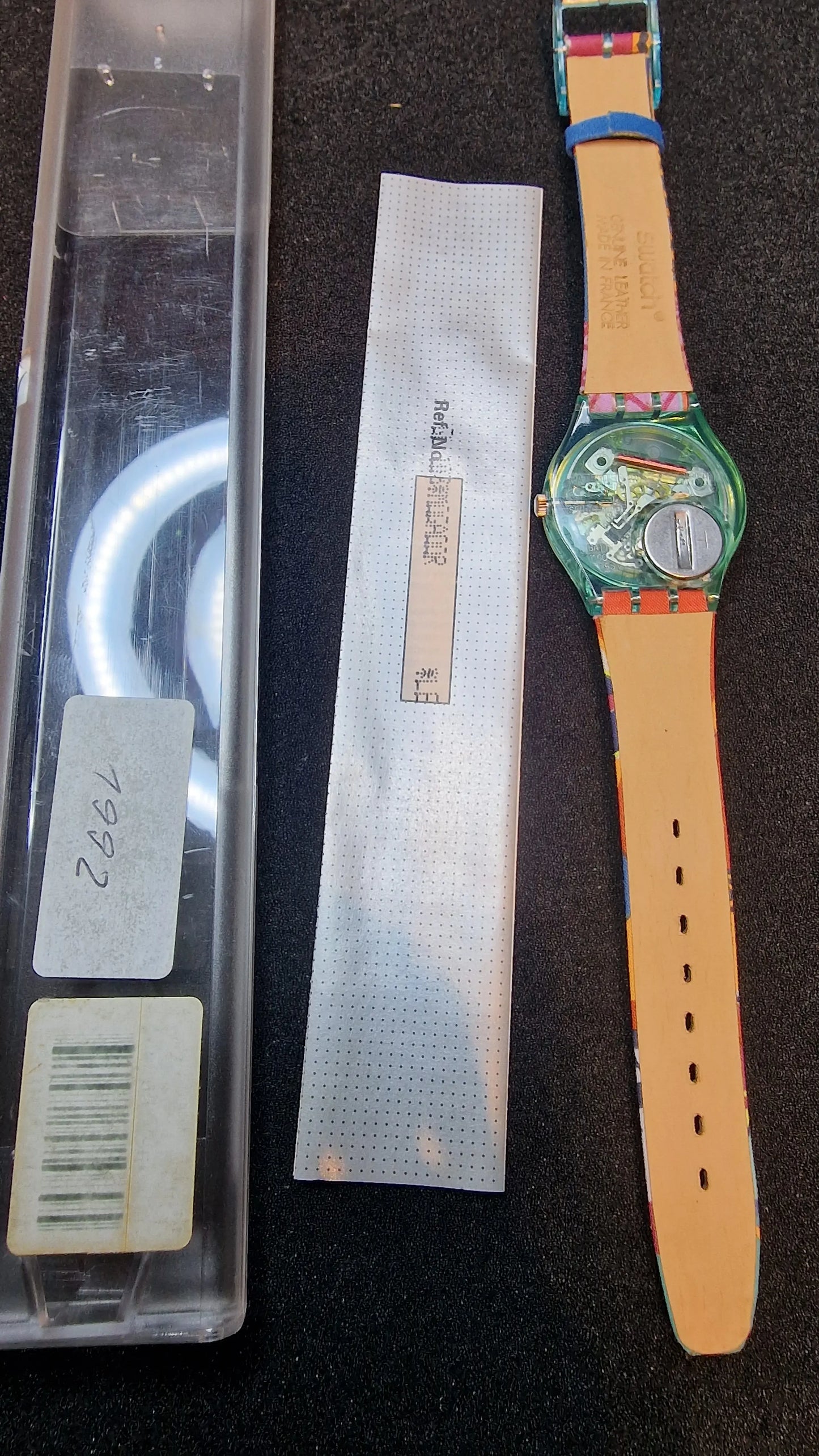 🌺 Swatch GL103 “Mogador” (1991) – Colorful Cultural Masterpiece