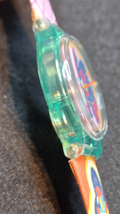 🌺 Swatch GL103 “Mogador” (1991) – Colorful Cultural Masterpiece