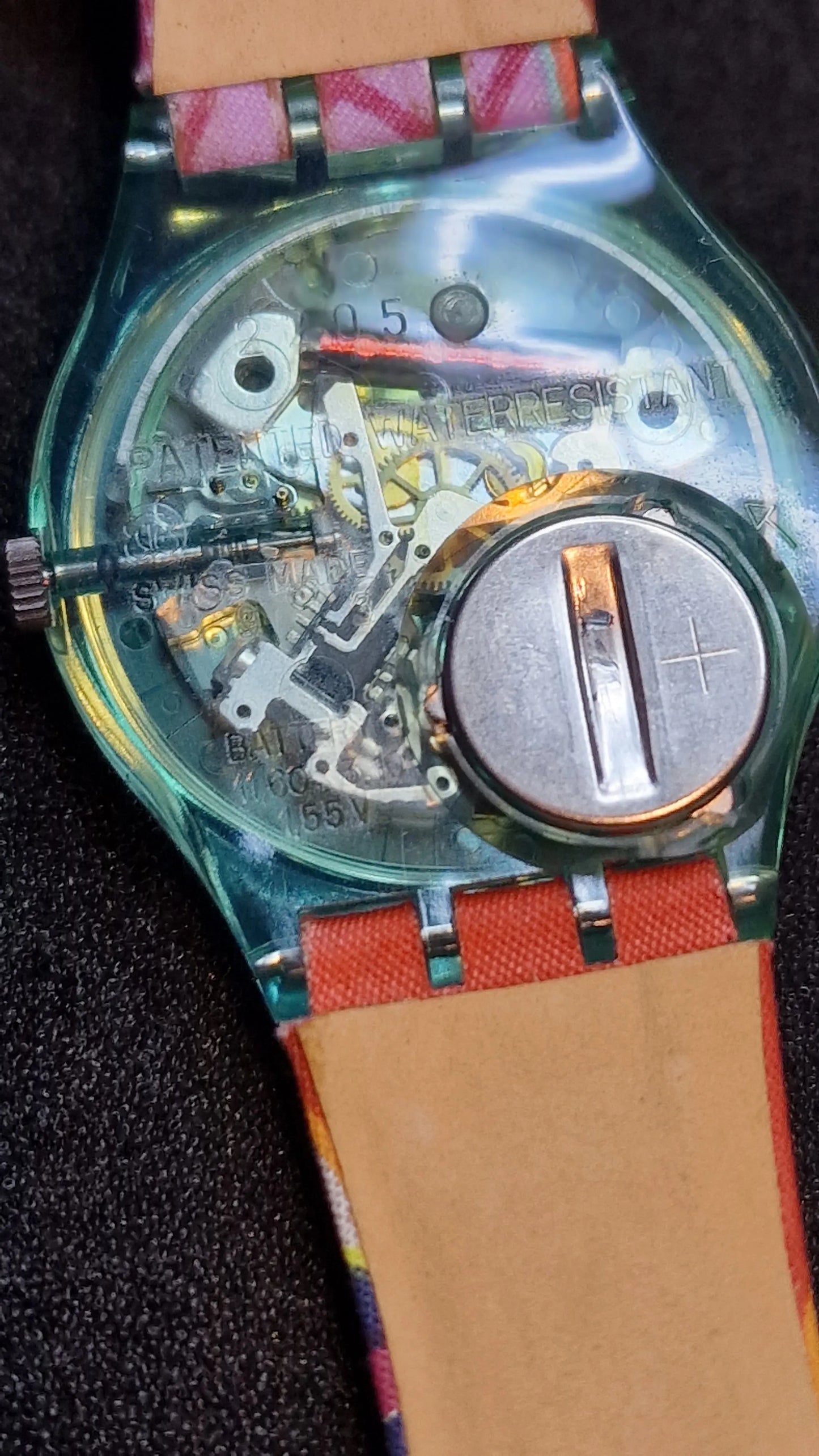 🌺 Swatch GL103 “Mogador” (1991) – Colorful Cultural Masterpiece