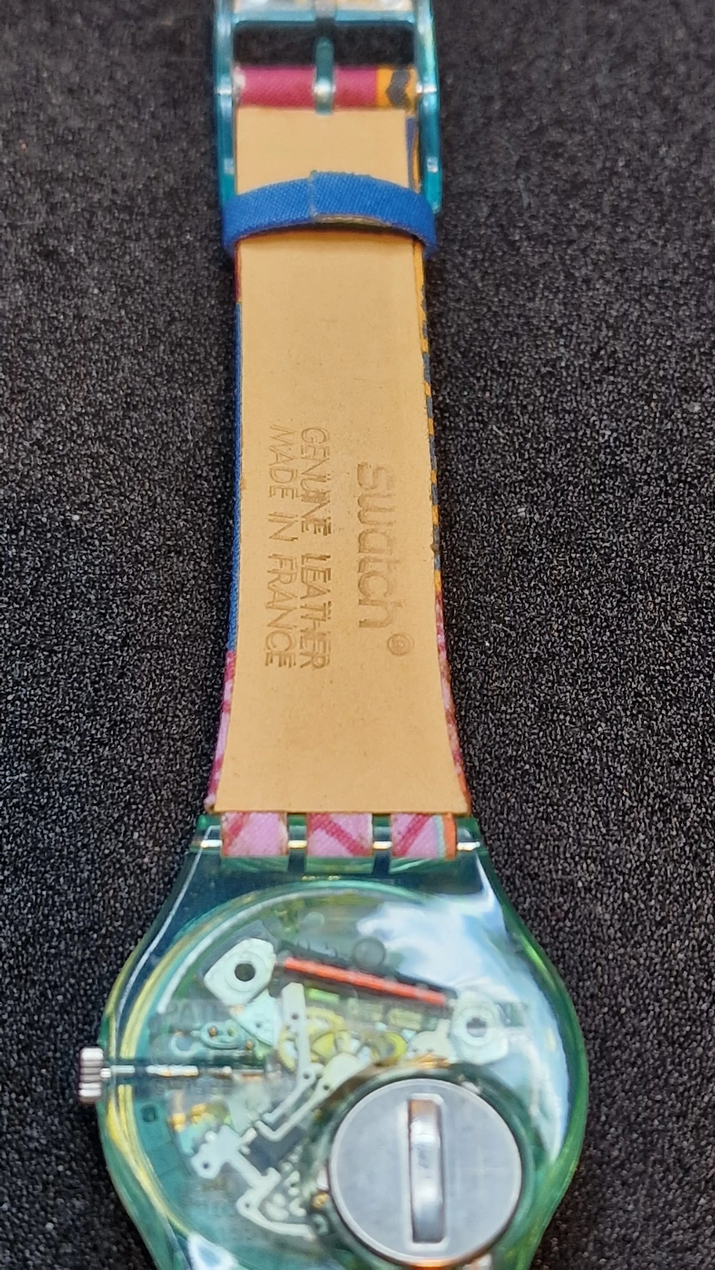 🌺 Swatch GL103 “Mogador” (1991) – Colorful Cultural Masterpiece