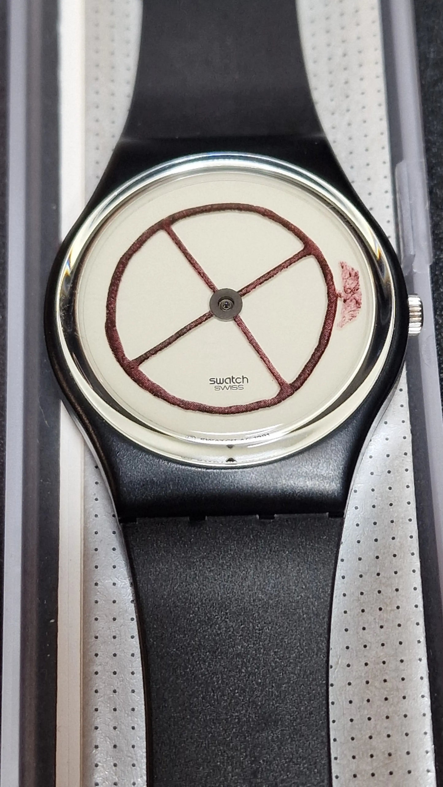 Swatch GZ120 – “Wheel Animal” (1991) – Limited Limited Edition #4877/5555