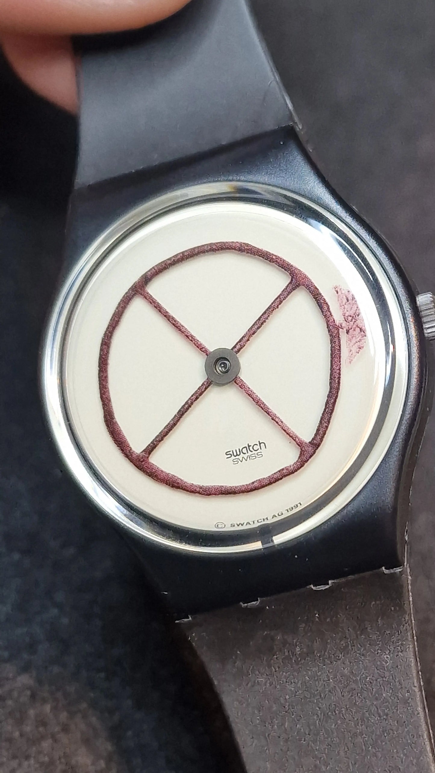 Swatch GZ120 – “Wheel Animal” (1991) – Limited Limited Edition #4877/5555