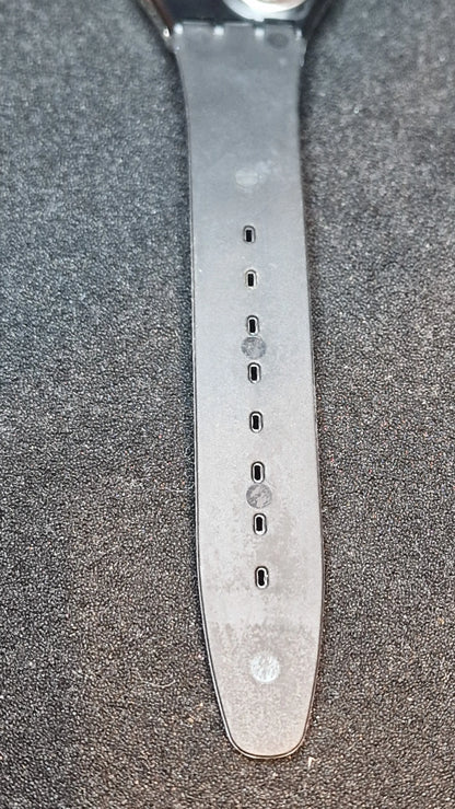 🟣 Swatch GX405 "Metropolis" (1989) – Vintage Skeleton Design