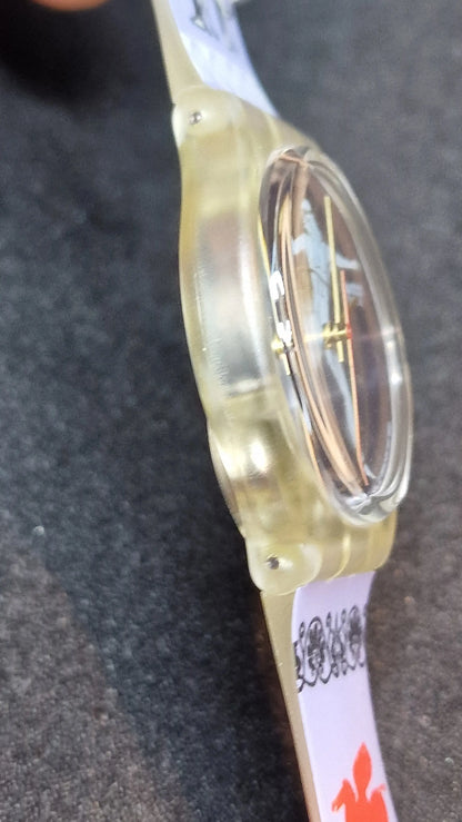 🟣 Swatch GK141 – “Discobolus” (1992)