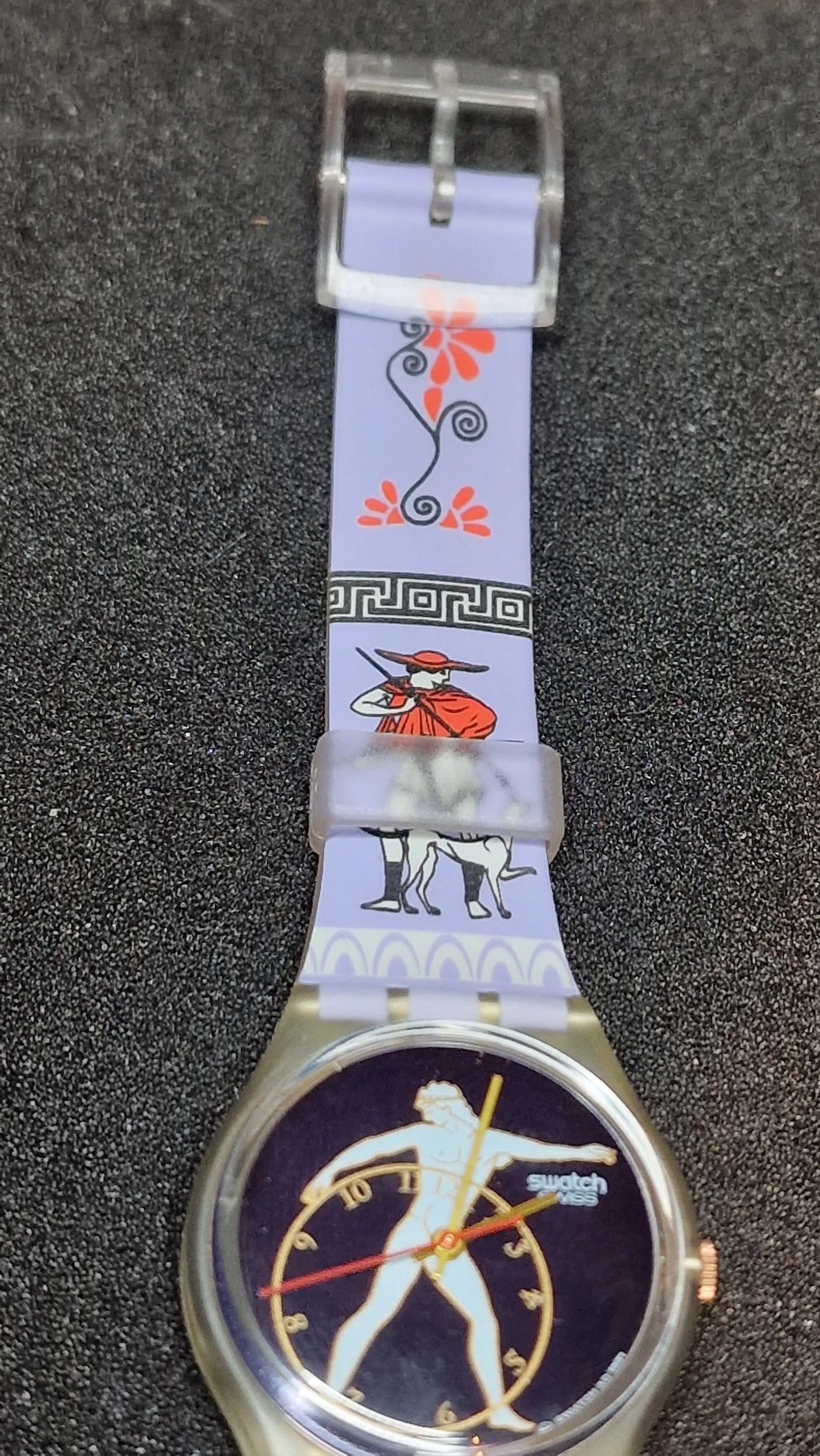 🟣 Swatch GK141 – “Discobolus” (1992)