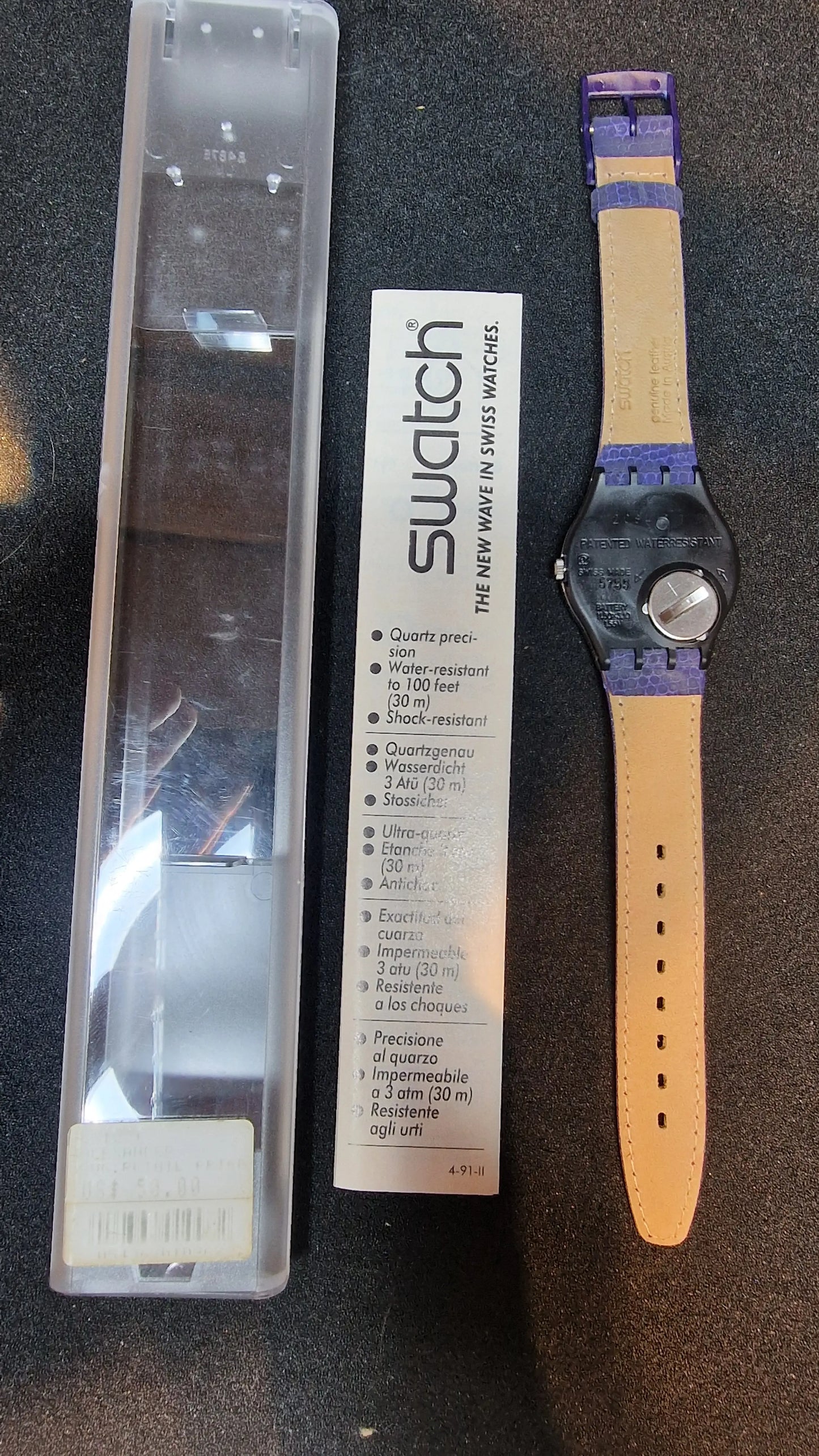 🕘 Swatch GX123 “Alexander” – 1992 – Vintage Classic