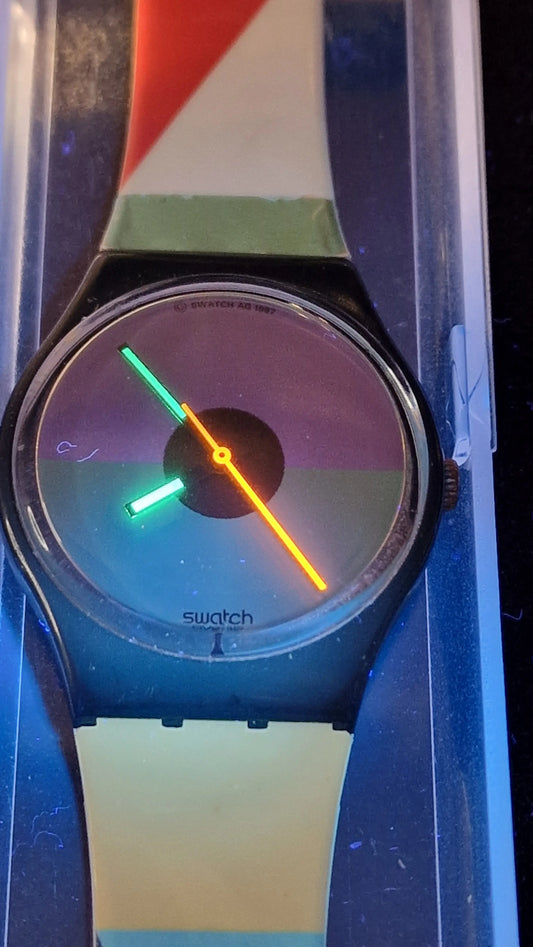 🕰️ Swatch GB121 – “St. Catherine’s Point” (1988)