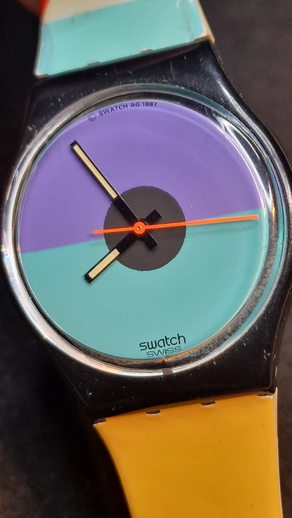 🕰️ Swatch GB121 – “St. Catherine’s Point” (1988)