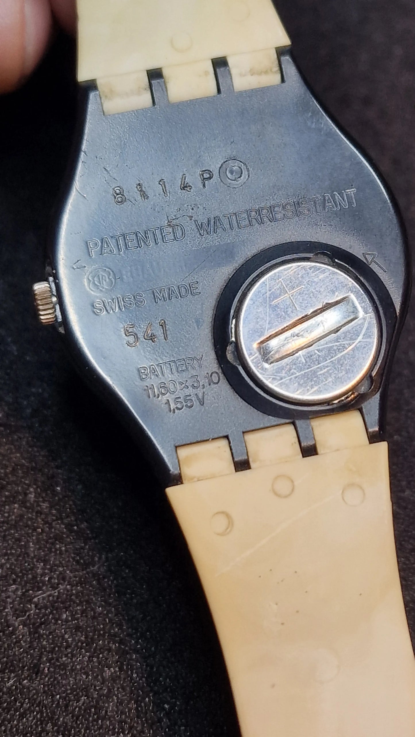 🕰️ Swatch GB121 – “St. Catherine’s Point” (1988)