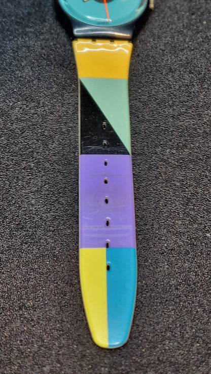 🕰️ Swatch GB121 – “St. Catherine’s Point” (1988)