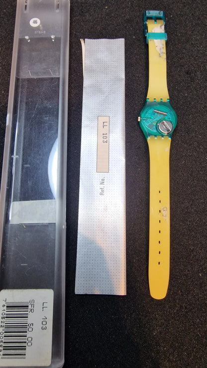🟢 Swatch LL103 “South Molton” – 1988 – Vintage Lady – Excellent Condition