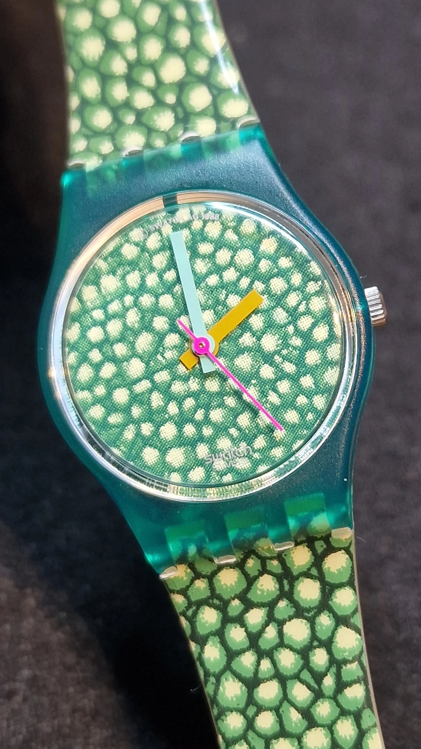 🟢 Swatch LL103 “South Molton” – 1988 – Vintage Lady – Excellent Condition