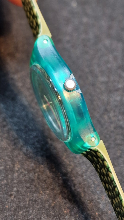 🟢 Swatch LL103 “South Molton” – 1988 – Vintage Lady – Excellent Condition