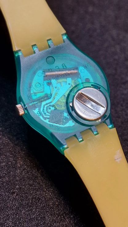 🟢 Swatch LL103 “South Molton” – 1988 – Vintage Lady – Excellent Condition