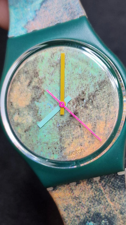 🟢 Swatch GG102 – Old Bond (1988)