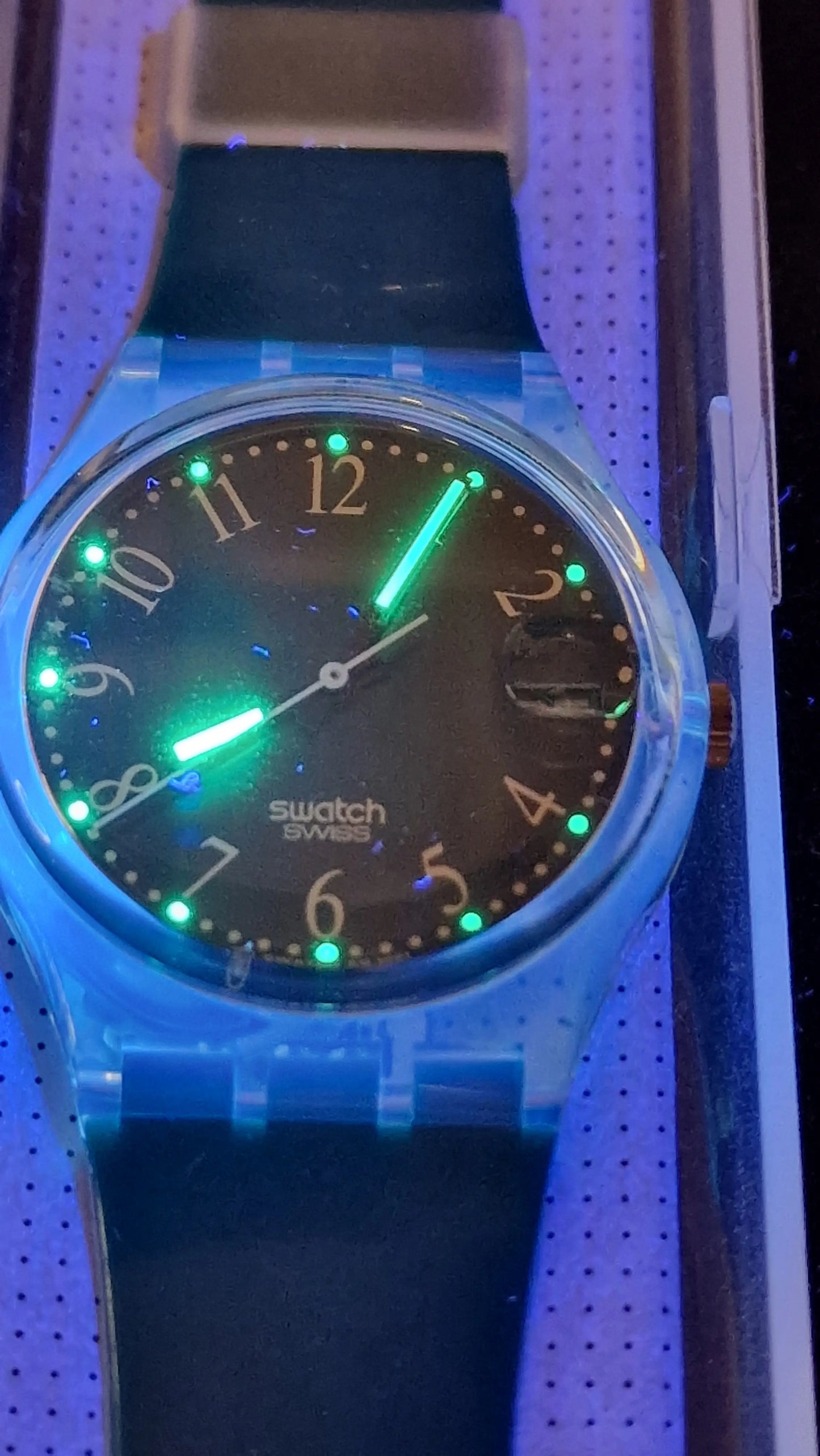 🌿 Swatch GK401 – Grüne Lui (1992) | Vintage Original