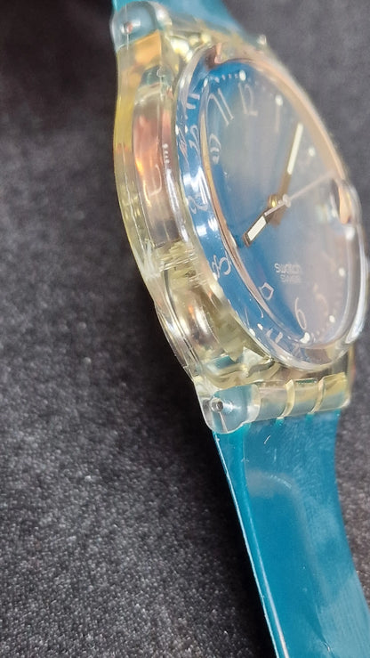 🌿 Swatch GK401 – Grüne Lui (1992) | Vintage Original