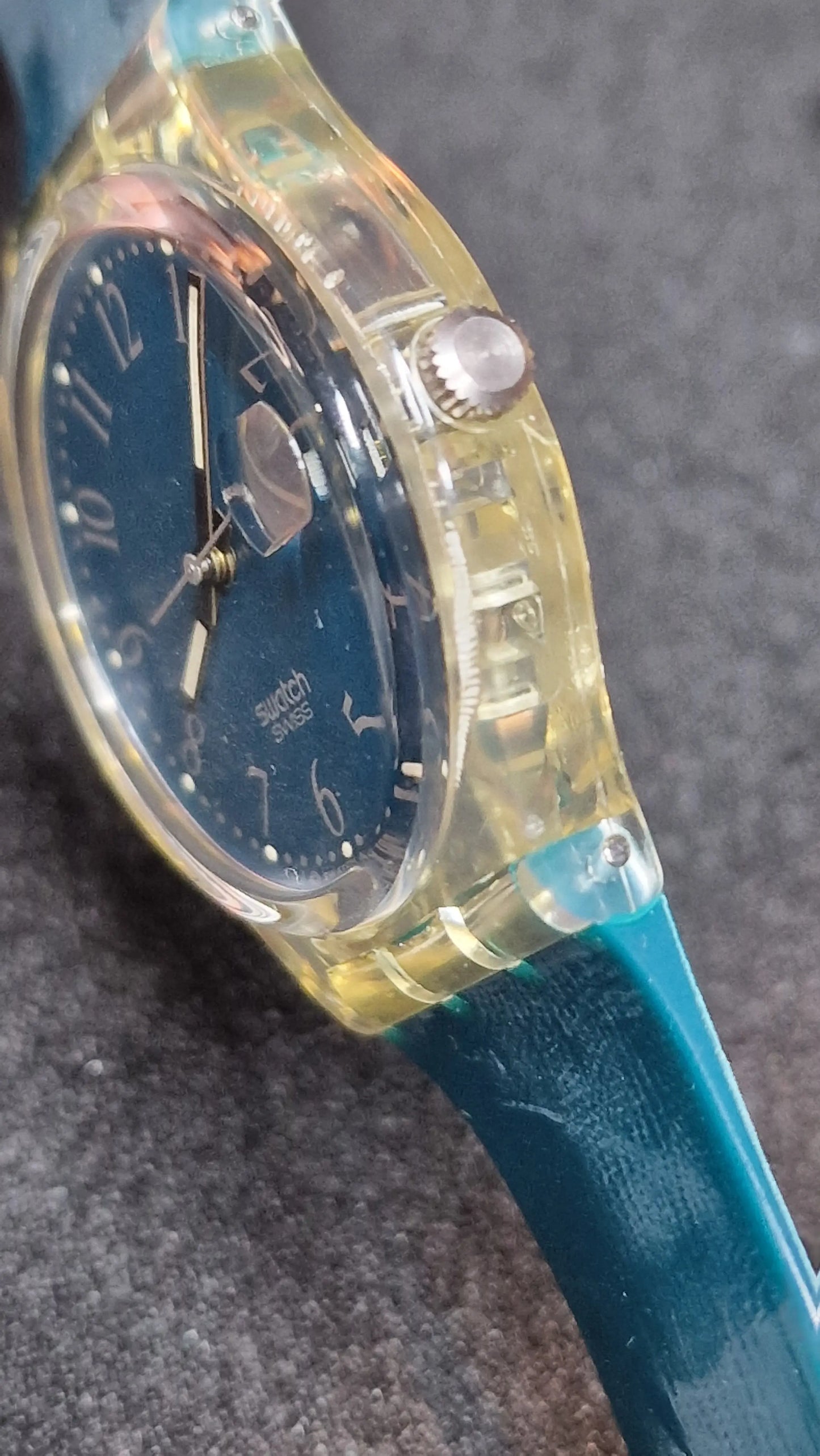 🌿 Swatch GK401 – Grüne Lui (1992) | Vintage Original