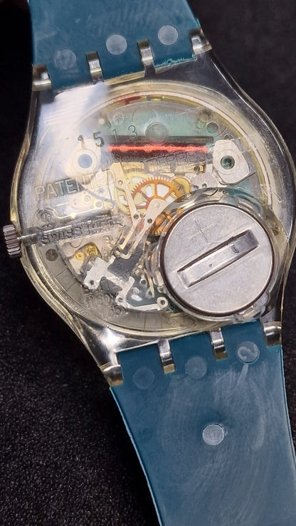 🌿 Swatch GK401 – Grüne Lui (1992) | Vintage Original