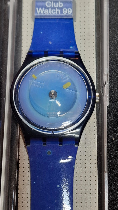 🌌 Swatch GZ160 – Space Dreams (Club Watch 1999)