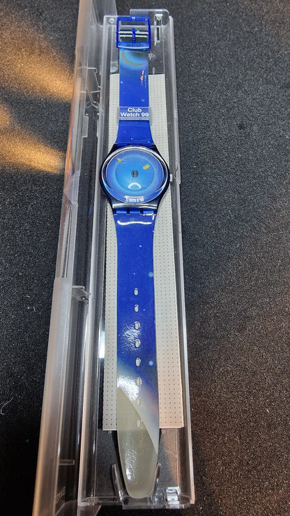 🌌 Swatch GZ160 – Space Dreams (Club Watch 1999)