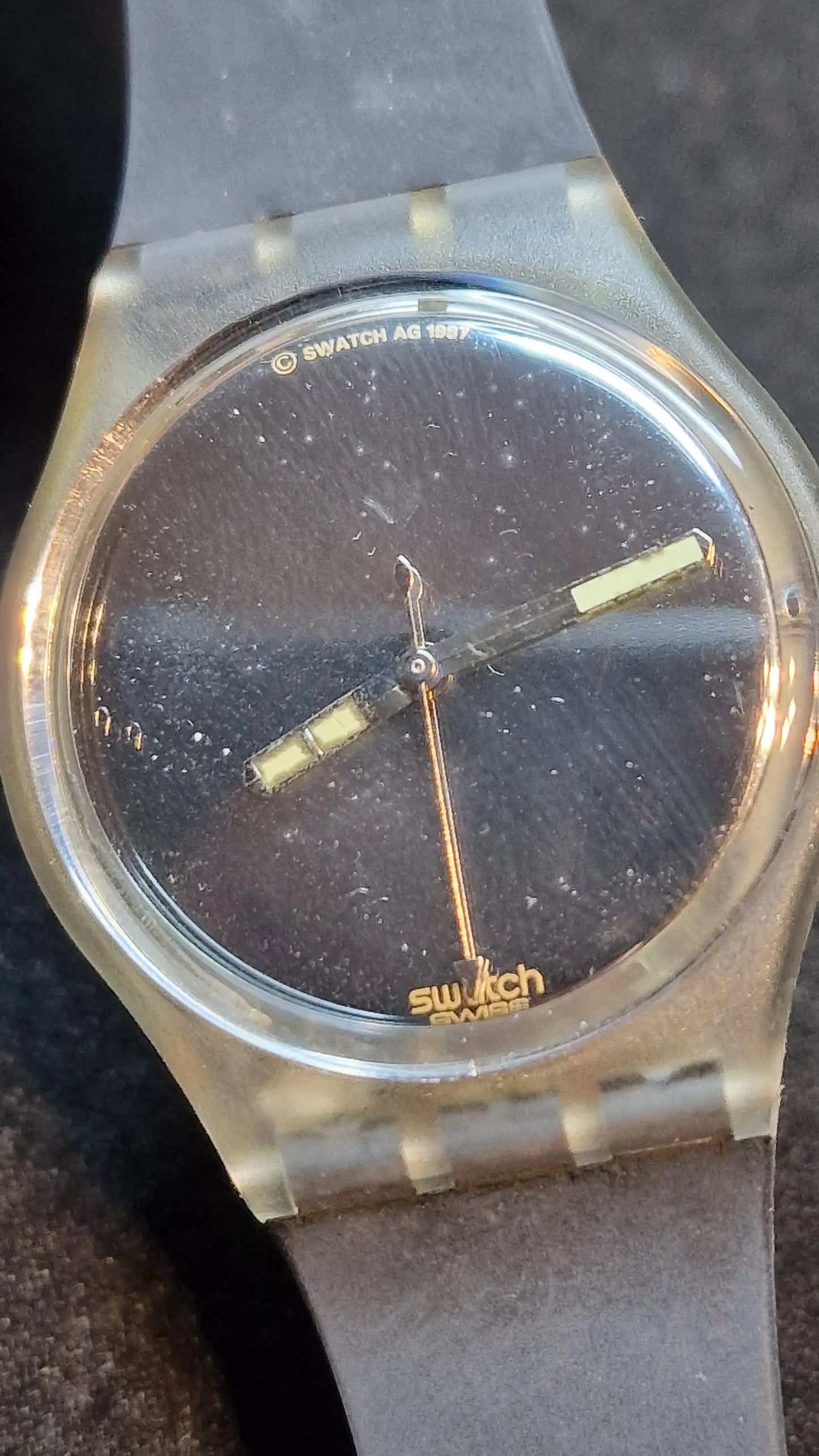 🕰️ Swatch GK104 – “Snowwhite” (1987)