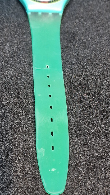 🌺 Swatch GL400 – “Pago Pago” (1986) | Vintage Original