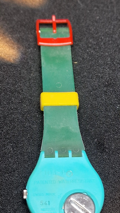 🌺 Swatch GL400 – “Pago Pago” (1986) | Vintage Original