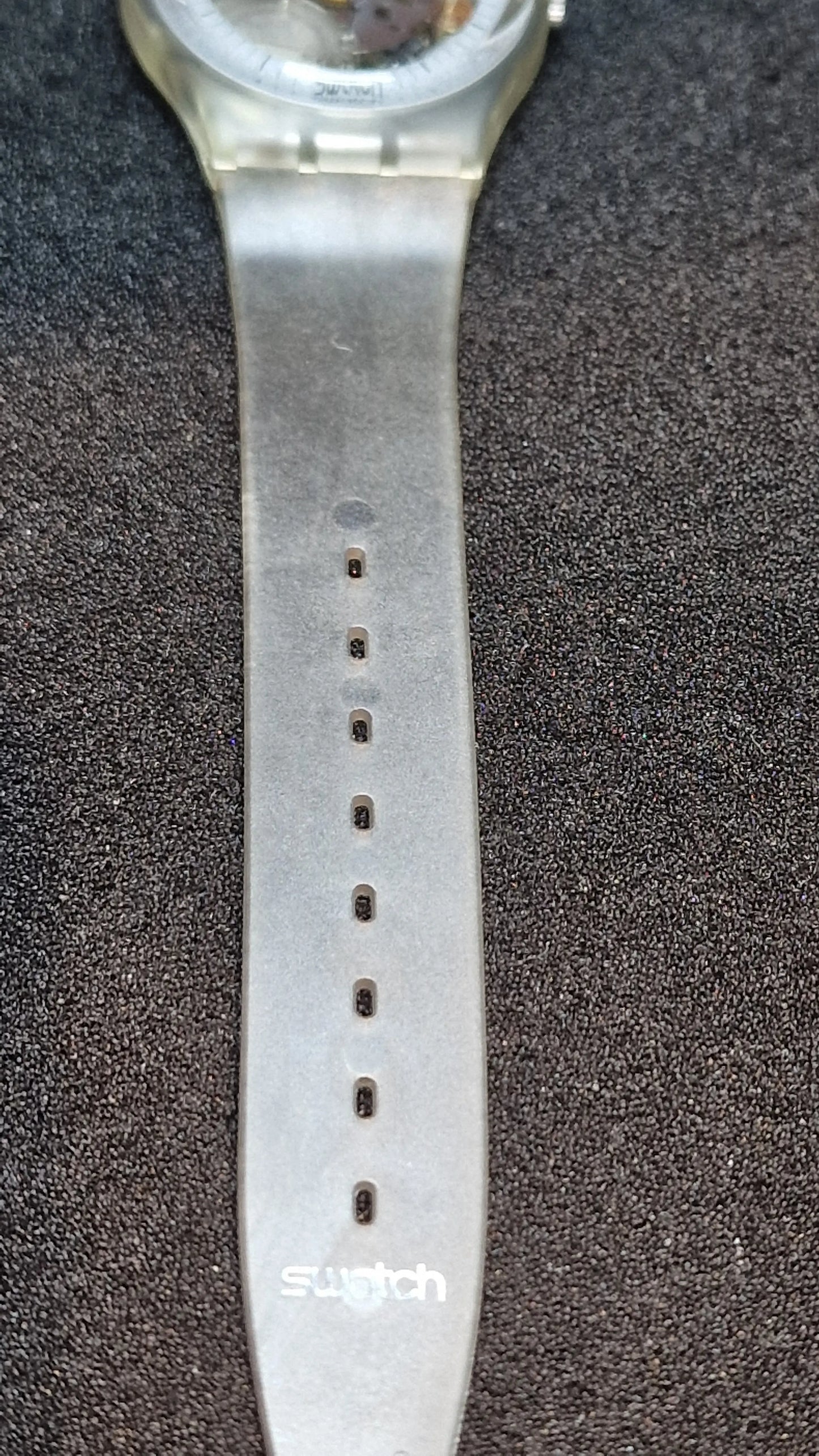 🪼 Swatch GK100 – Jelly Fish (1985) | Vintage Transparent Classic