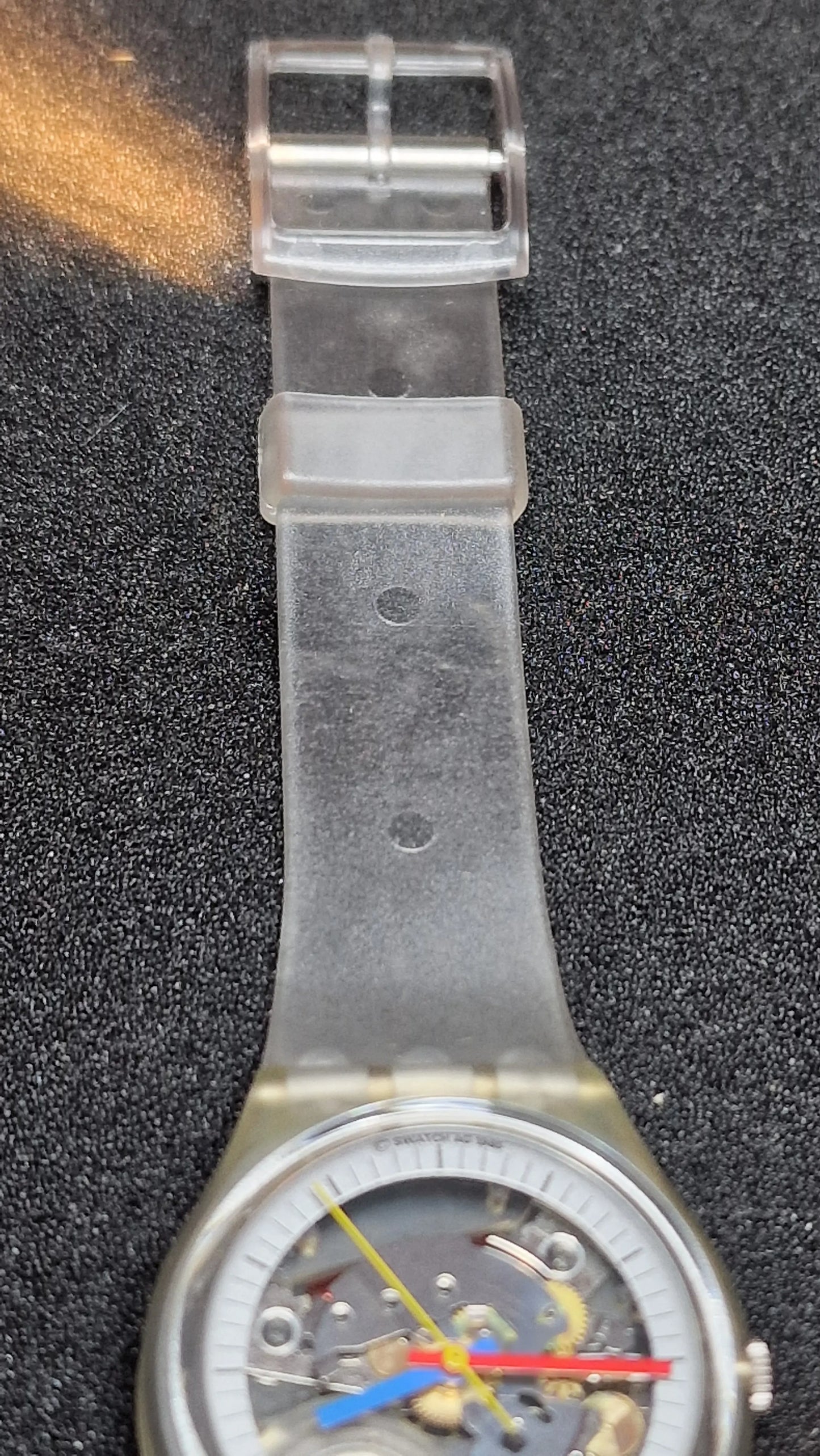 🪼 Swatch GK100 – Jelly Fish (1985) | Vintage Transparent Classic