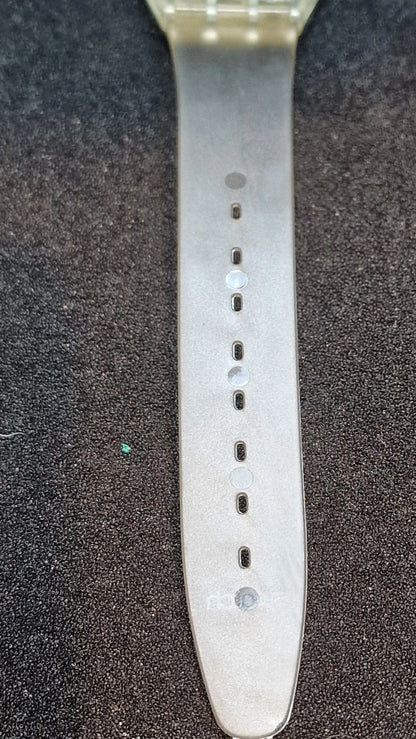 🪼 Swatch GK100 – Jelly Fish (1985) | Vintage Transparent Classic