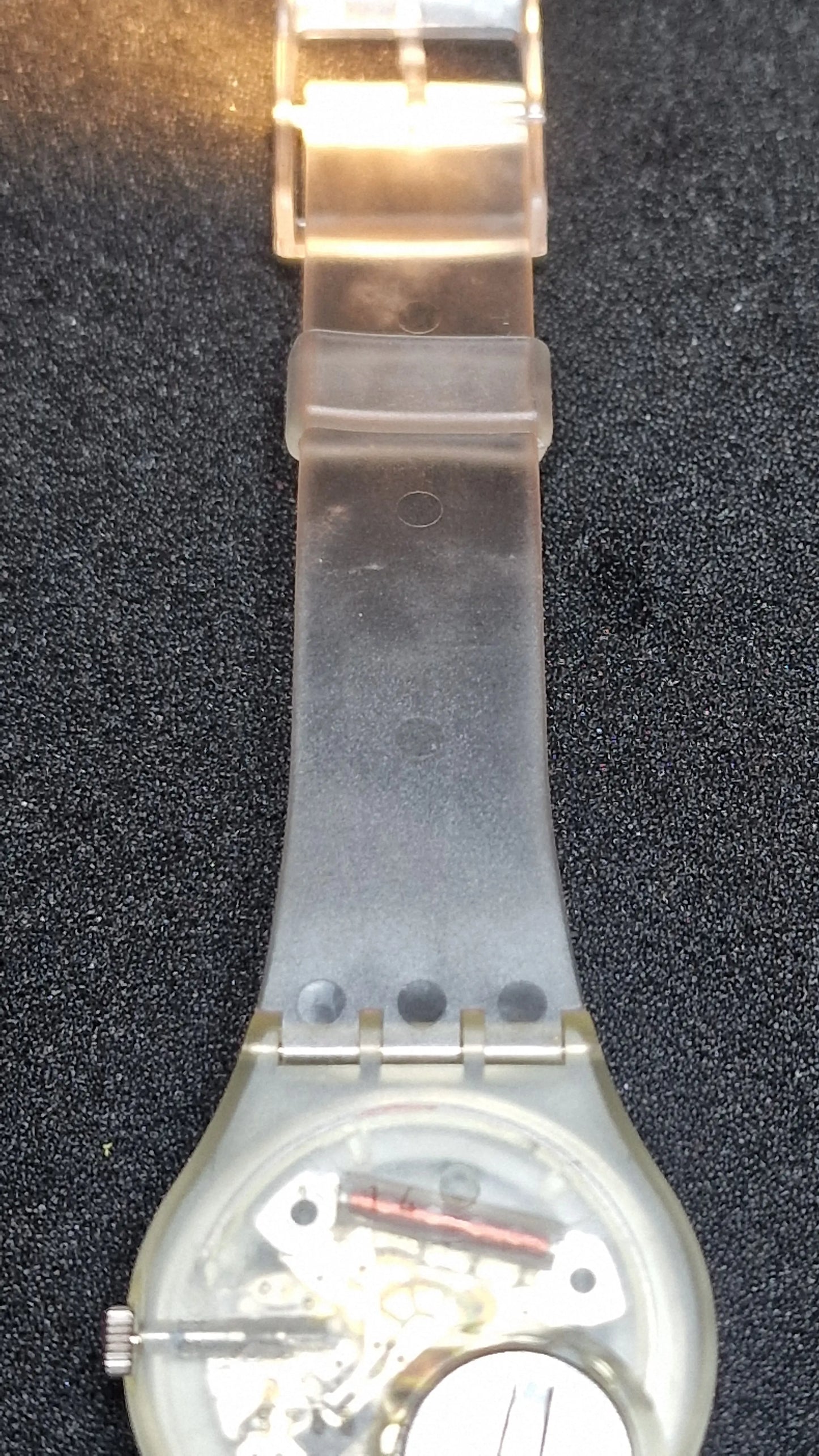 🪼 Swatch GK100 – Jelly Fish (1985) | Vintage Transparent Classic