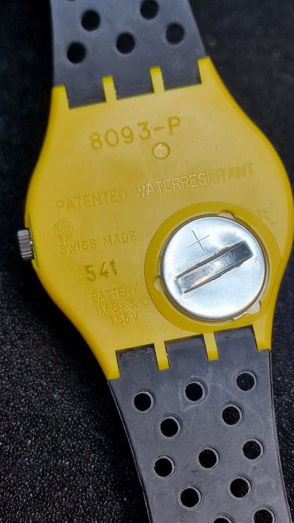 🟡 Swatch GJ101 – “Follow Me” (1987)