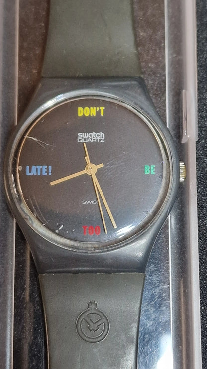 🕒 Swatch GA100 – “Don’t Be Too Late” (1984) | Vintage Classic