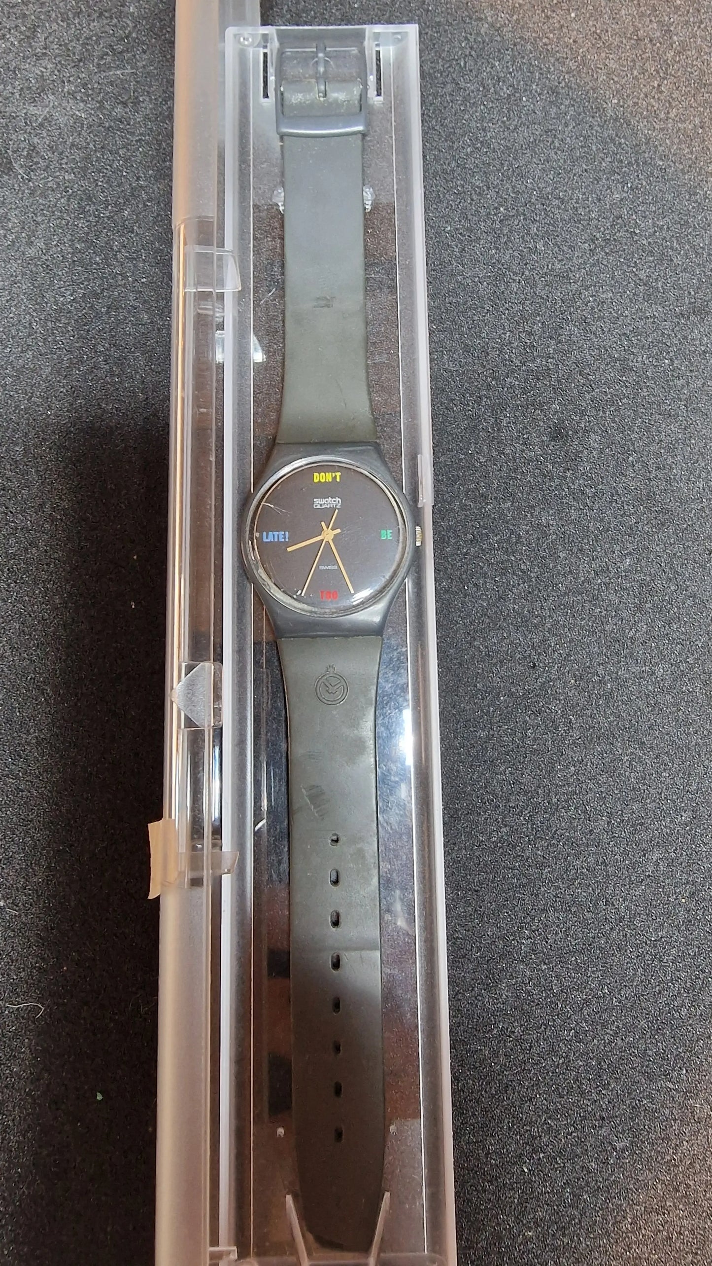 🕒 Swatch GA100 – “Don’t Be Too Late” (1984) | Vintage Classic