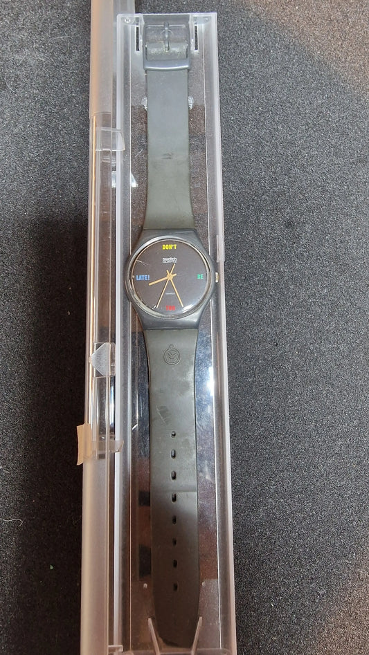 🕒 Swatch GA100 – “Don’t Be Too Late” (1984) | Vintage Classic