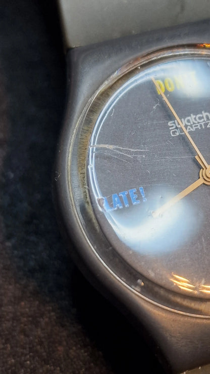 🕒 Swatch GA100 – “Don’t Be Too Late” (1984) | Vintage Classic