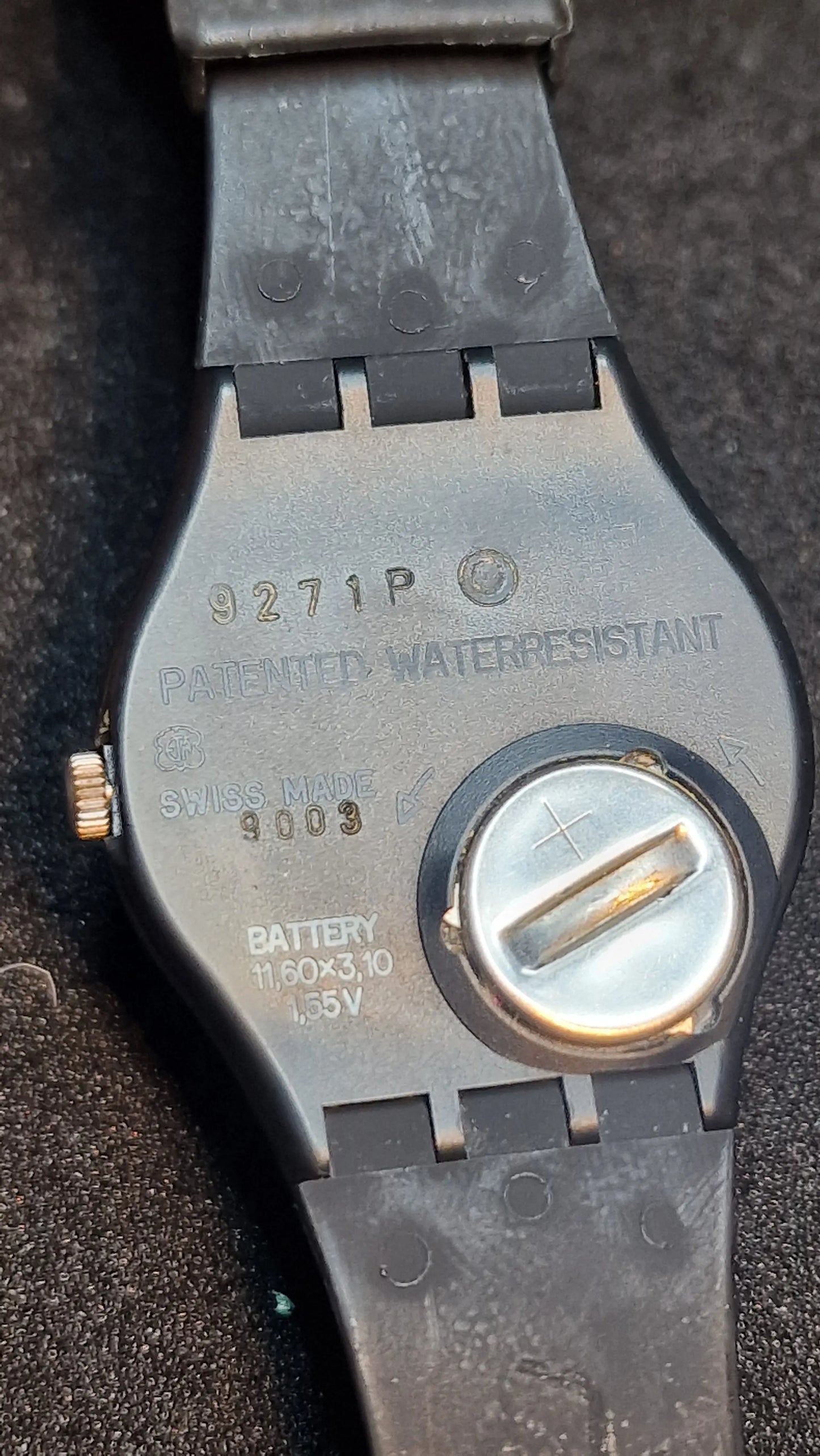 🕒 Swatch GB411 – Grey Line (1989)