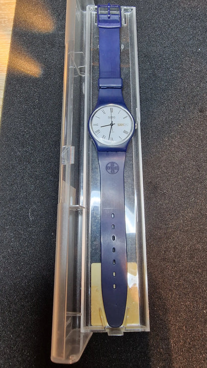 🕰️ Swatch FB702 – Navy Roman (1984) | Vintage Classic | Original